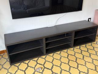 Mueble TV Ikea Besta 180cm negro