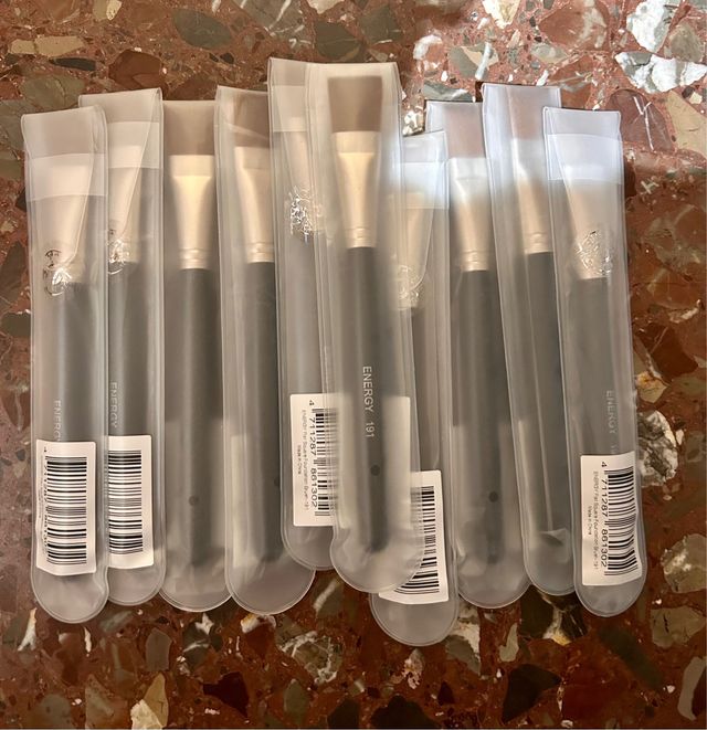 ENERGY 191 Brochas de Maquillaje (Set de 10)