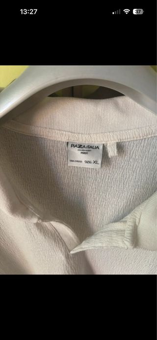 2 Polo Uomo Bianco e Marrone