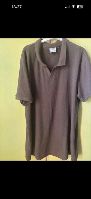 2 Polo Uomo Bianco e Marrone