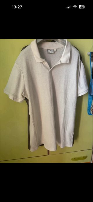 2 Polo Uomo Bianco e Marrone