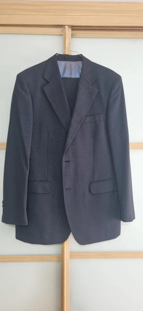 Traje Portago Azul Chaqueta y Pantalón