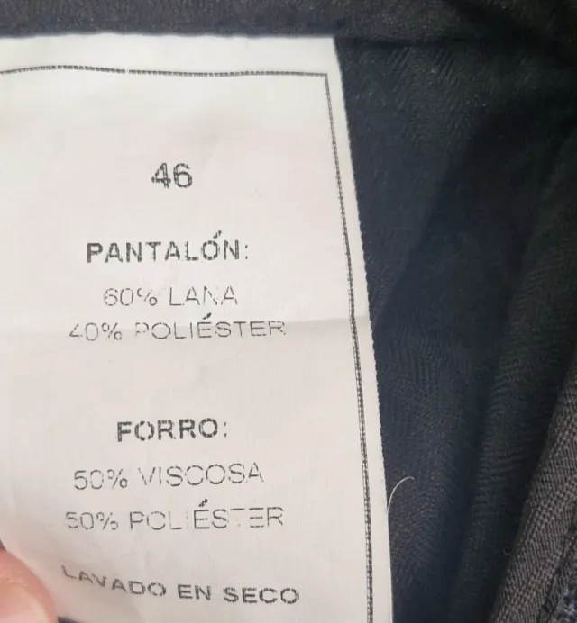 Traje Portago Azul Chaqueta y Pantalón