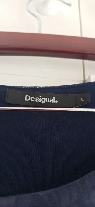 Vestido Desigual Talla L Flores Sin Estrenar