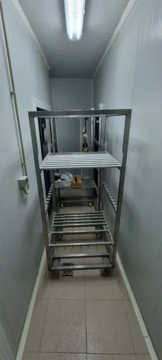 Jaula embutidos acero inoxidable