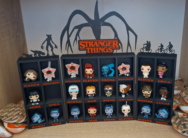 Expositor Funko Pop Stranger Things Kinder Joy