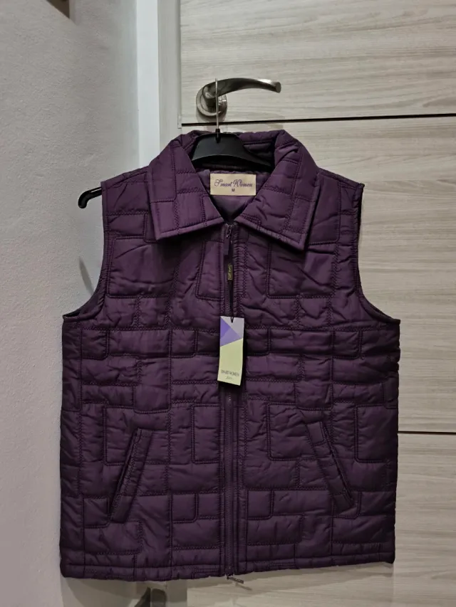 Chaleco Morado Mujer Sin Estrenar Tallas  M