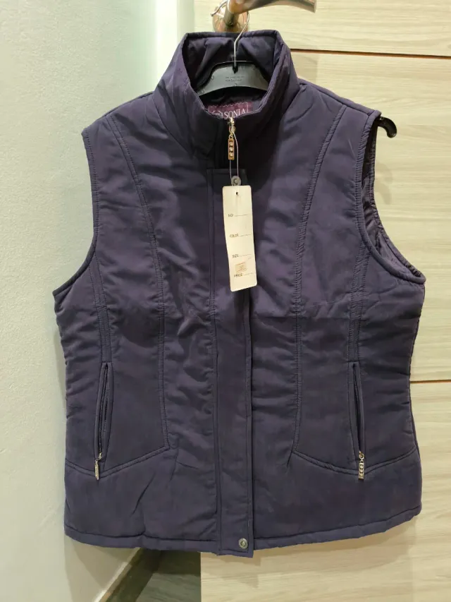 Chaleco Morado Mujer Sin Estrenar Tallas  M