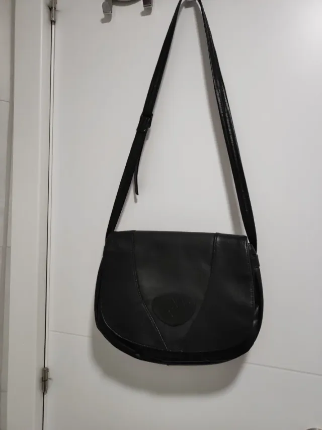Bolso de hombro negro Weekend mujer