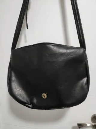 Bolso de hombro negro Weekend mujer