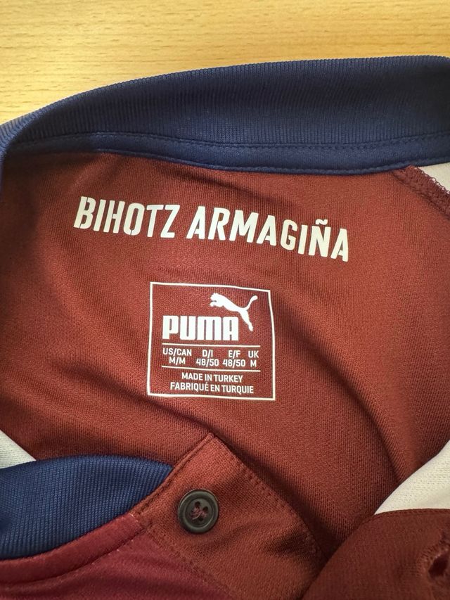 Camiseta SD Eibar Talla M 2017/18