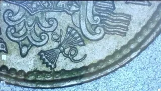 Moneda 1pts España 1966*73 con error