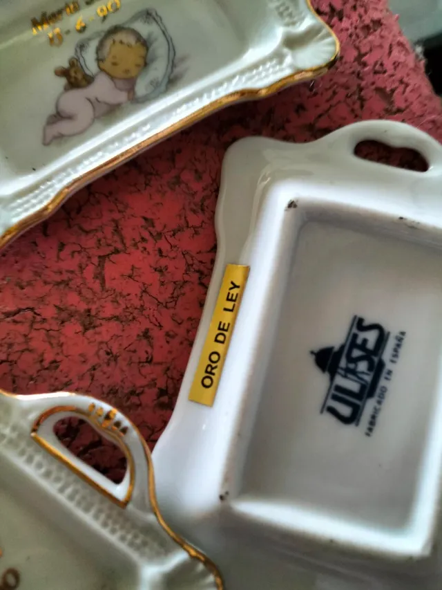 Lote Porcelana y Oro