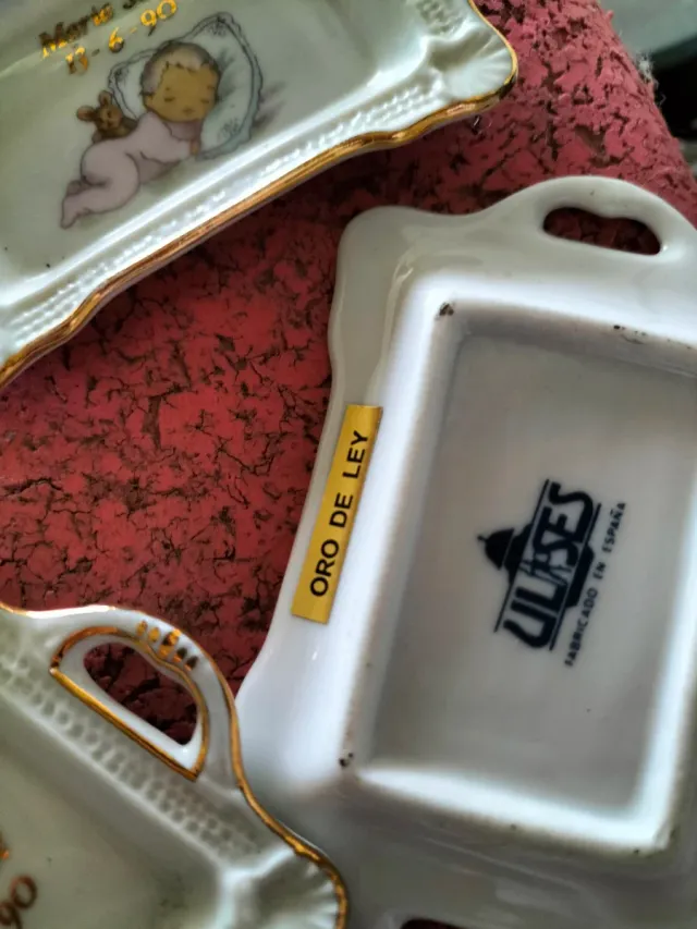 Lote Porcelana y Oro