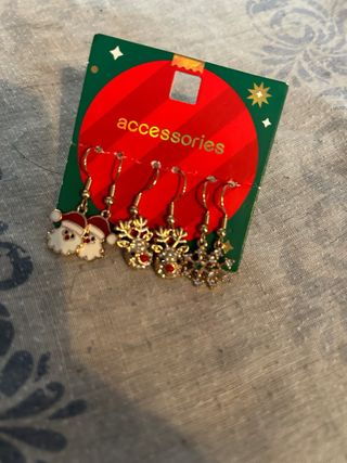 Pendientes Navidad son dos paquetes