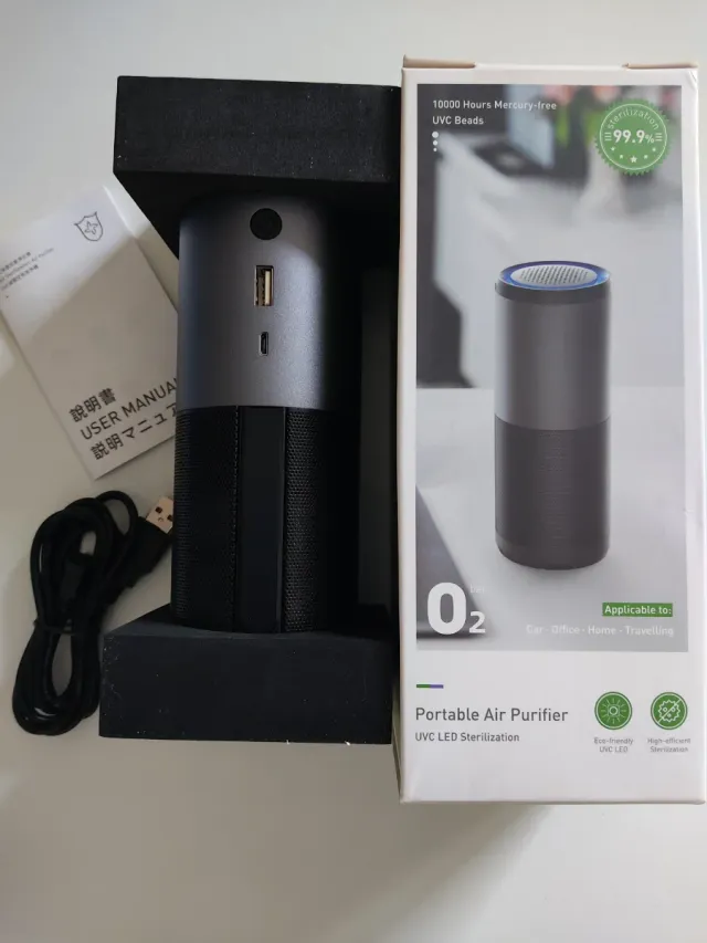 Purificador de aire portátil UVC LED