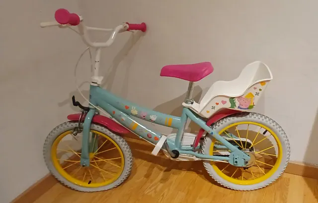 Bicicleta Peppa Pig niña