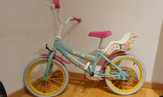 Bicicleta Peppa Pig niña