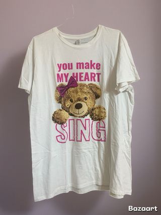Maglietta Orsetto You Make My Heart Sing