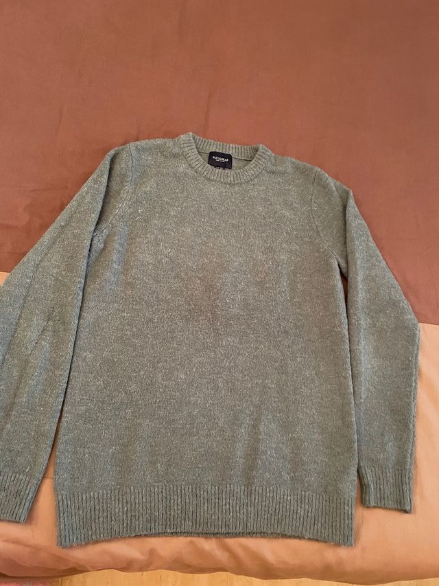 Jersey Invierno Pull&Bear Talla M Azul