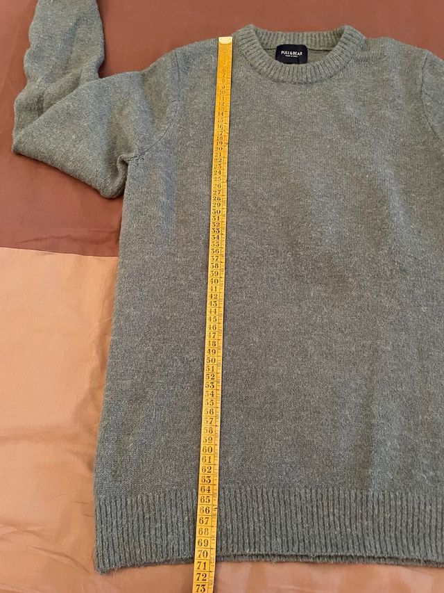 Jersey Invierno Pull&Bear Talla M Azul