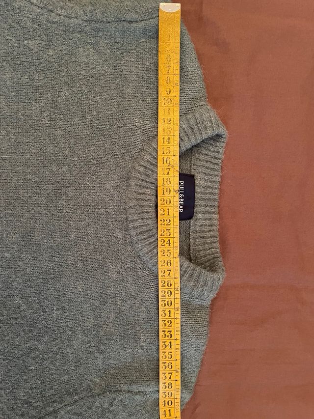 Jersey Invierno Pull&Bear Talla M Azul