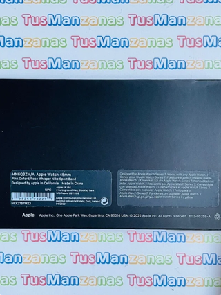 Nike Sport Band 45mm Rosa Oxford