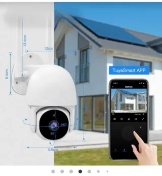 Cámara Vigilancia WiFi Tuya