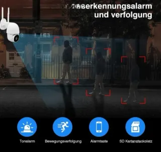 Cámara Vigilancia WiFi Tuya