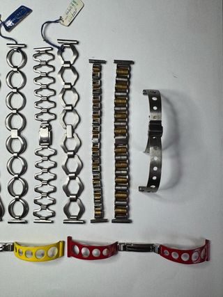 CORREAS RELOJ VINTAGE ACERO/CHAPADAS EN ORO