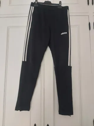 Pantalón Adidas niño negro