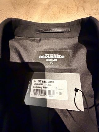 Americana Dsquared2 Negra