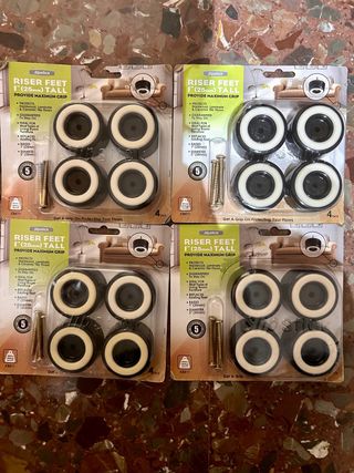 4 Elevadores para Muebles Slipstick 1 (25mm)