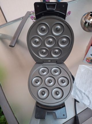 Plancha para hacer 7 donuts