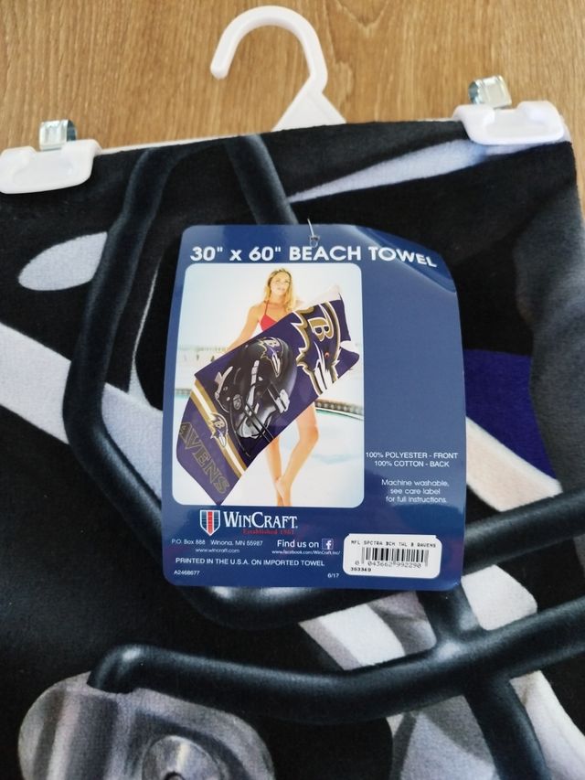 Toalla Playa Baltimore Ravens 150x76 cm