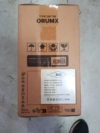 Caja PC Mini ITX Micro ATX Tacens Orumx Negro