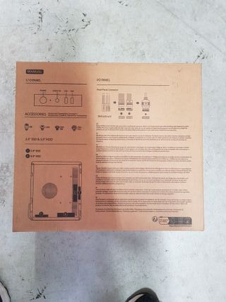 Caja PC Mini ITX Micro ATX Tacens Orumx Negro