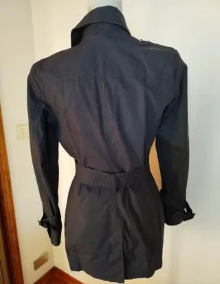 Trench Benetton blu