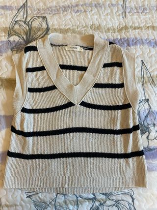 Chaleco de Punto a Rayas – SYSTEMACTION