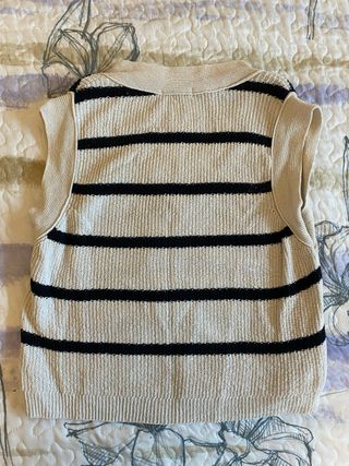 Chaleco de Punto a Rayas – SYSTEMACTION