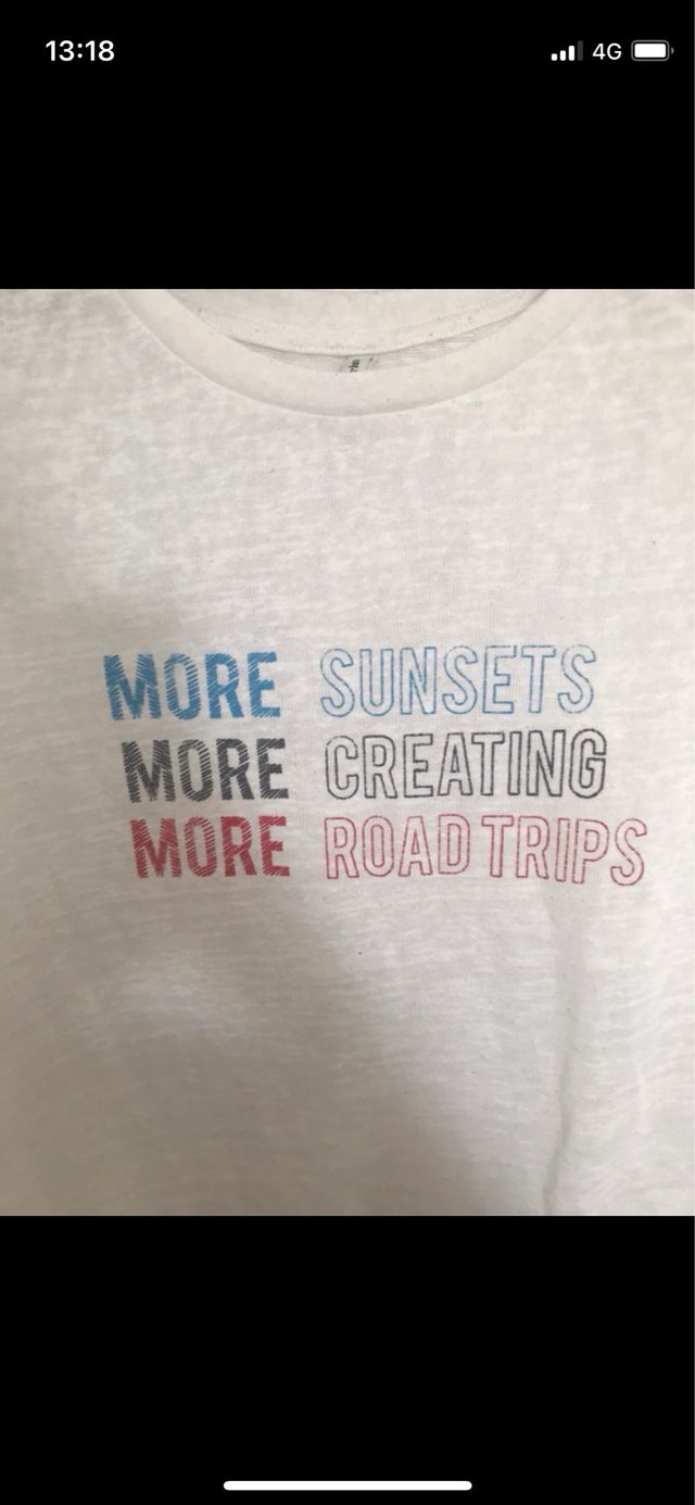 Camiseta blanca More Sunsets