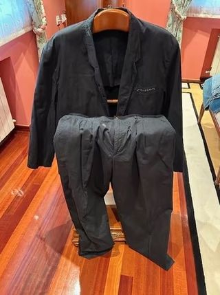 Traje Caramelo Verano/Entretiempo Negro