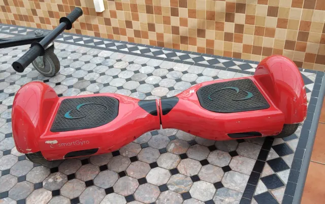 Hoverboard Smartgyro Rojo con Asiento