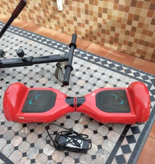 Hoverboard Smartgyro Rojo con Asiento