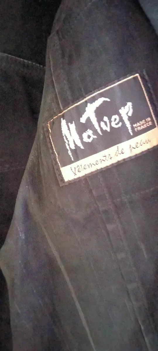 Camicia pelle nera vintage uomo