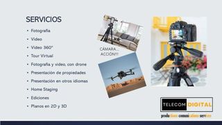 Fotos y Video para promocionar tu casa/piso/terren