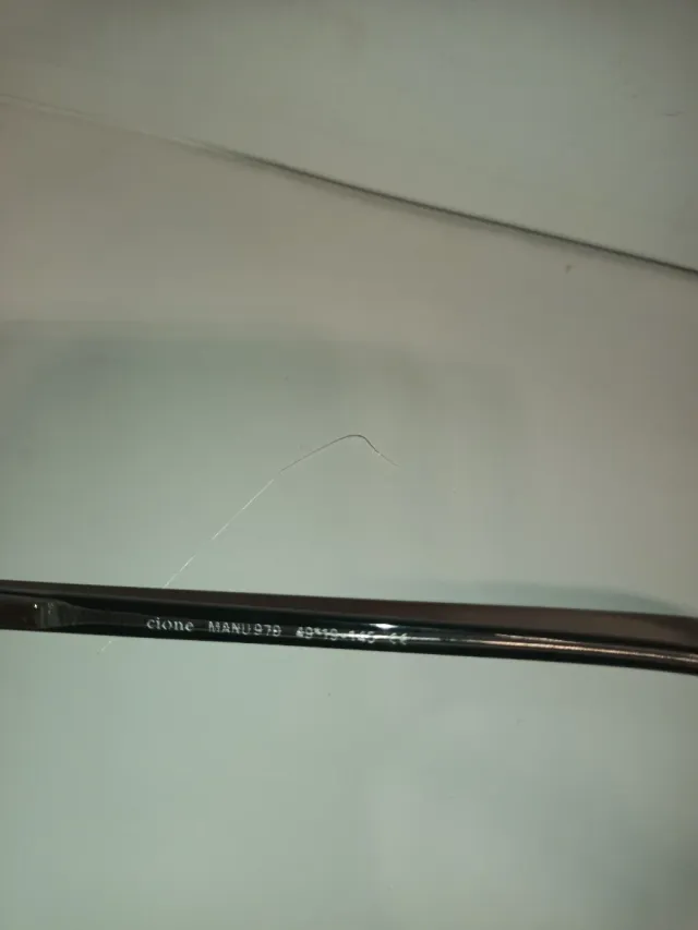 Montura gafas pasta cione negras