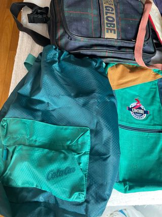 Maletas/Mochilas Verdes y Turquesa