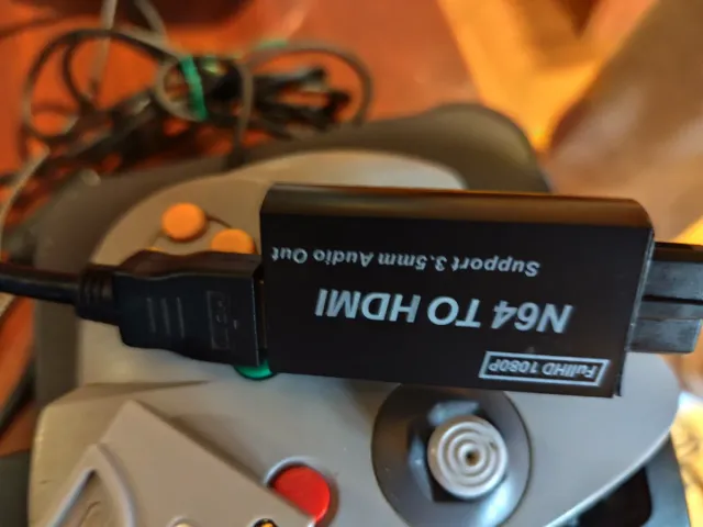 Nintendo 64 + 4 giochi + Rumble Pak