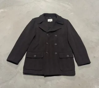 Vintage coat made in italy da uomo marrone tg xl